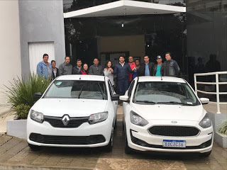 Entrega de veículos em Tomazina